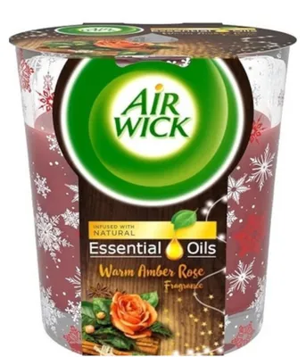 Obrázok produktu pre Sviečka s vôňou AMBER ROSE 105g AIRWICK