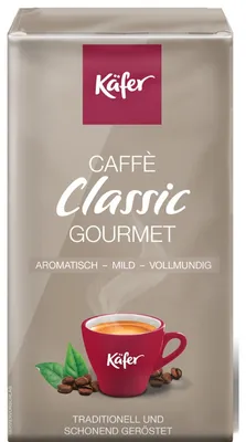 Zdjęcie produktu dla Käfer Caffè Gourmet Classic, zmielona kawa, 500g