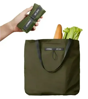 Immagine prodotto di Borsa a tracolla Orbitkey Foldable Tote Bag - Verde bosco