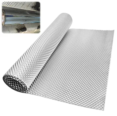 Productafbeelding van Aluminium hitteschildplaat - 100 cm x 40 cm voor voertuigen