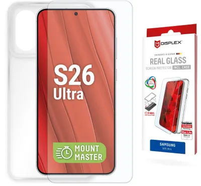 Immagine prodotto di DISPLEX Real Glass MM+Case Samsung Galax S26 Ultra
