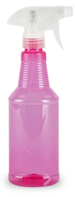 Produktbild von Pflanzenspruhflasche mit einem Fassungsvermogen von 500 ml - transparent - rosa - Spruhkopf