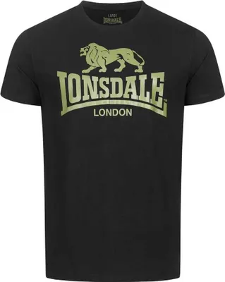 Immagine prodotto di T-shirt uomo regular fit LOGO Black/Olive M Lonsdale