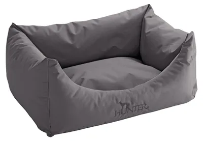 Produktbild von Hunter Hundesofa Gent Antibakteriell 60x45 cm grau, wasser- u. schmutzabweisend