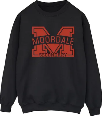 Produktbild von Netflix - " Education Moordale" Sweatshirt für Damen BI34597 (M) (Schwarz)