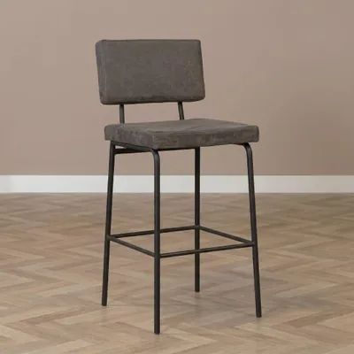 Produktbild von Bronx71 Barhocker Espen  anthrazit 64 - 77 cm