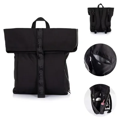 Immagine prodotto di Chipolino: zaino per passeggino, fasciatoio, borsa termica, cerniera, maniglia, nero