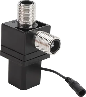 Obrázok produktu pre Vodný ventil plastový G1/2 palcov závit ovládanie vody elektrický impulzný elektromagnetický ventil príslušenstvo pre automatické ovládanie spínača