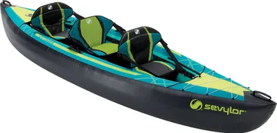 Produktbild von Sevylor Kajak Ottawa Luftboot 2 Personen + 1Kind Schlauchboot Familienkajak Luftkajak Manometer