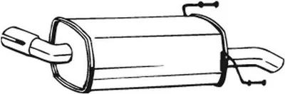 Produktbild von Bosal Endschalldämpfer 185-131