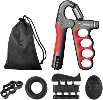 Produktbild von Unterarmtrainer Set Handtrainer Krafttraining Ergonomisch 18 x 11,5 cm