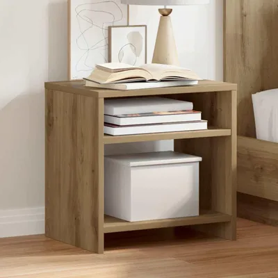 Produktbild von vidaXL Nachttisch Artisan-Eiche 40x30x40 cm Holzwerkstoff