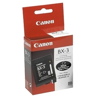 Produktbild von Canon BX-3, Schwarz, Tinte auf Pigmentbasis, 1 Stück(e)