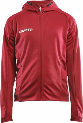 Produktbild von CRAFT Evolve Hood Jacket JR Bright Red 146/152