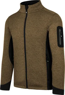 Produktbild von normani Herren Strick-Fleecejacke