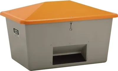 Produktbild von Cemo Streugutbehälter grau inkl. Entnahmeöffnung 1100 l