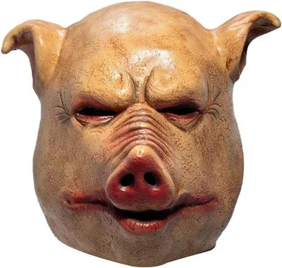 Produktbild von Latex-Varken-Gezichtsbedekking für Halloween-Party-Accessoires