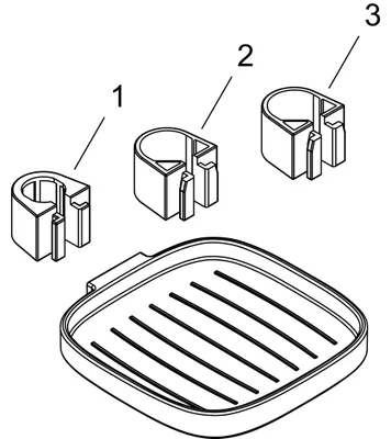 Produktbild von Hansgrohe Seifenschale Cassetta E