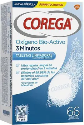 Immagine prodotto di Corega 3 Minute Active Oxygen 60 unità