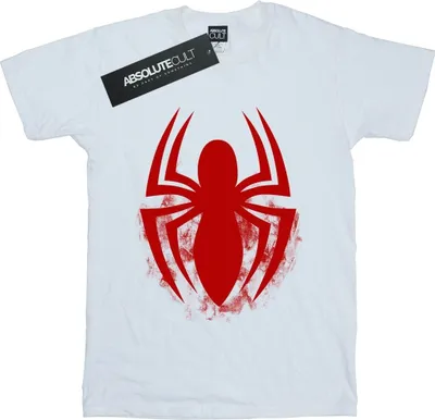 Produktbild von Spider-Man - T-Shirt für Herren BI707 (S) (Weiß)