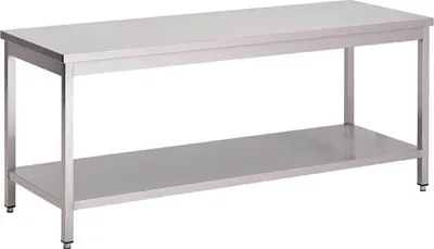 Obrázok produktu pre Pracovný stôl Gastro M 700x700x850mm s nerezovou podnožou