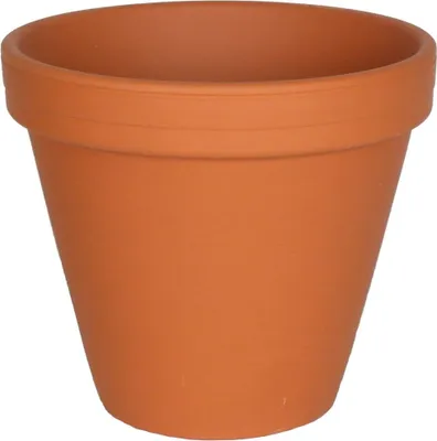 Produktbild von SPANG Pflanzkübel, rund, Ø 5x4 cm, aus Ton in terracotta