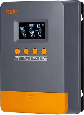Obrázok produktu pre Solárny regulátor nabíjania MPPT, kompatibilný s 12 V/24 V, maximálny vstup PV 100 V DC, MPPT 25 A