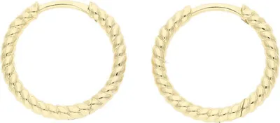Produktbild von Creolen Silber 925 Gold plattiert JL39-06-0797 JuwelmaLux