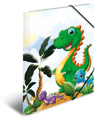 Produktbild von HERMA Sammelmappe A4 Dinos Pappe