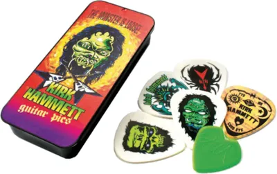 Produktbild von Dunlop Kirk Hammett Monster Loose - Sammlerbox mit 6x 0,88 mm, Celluloid