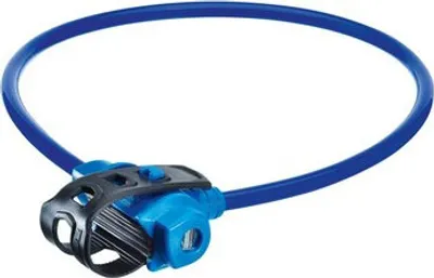Immagine prodotto di Trelock KS 211 FIXXGO KIDS, Lucchetto a cavo, Blu, Chiave, 750 mm, 1 cm