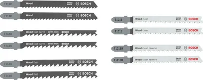 Produktbild von Stichsägeblatt Set Wood Basic, 10-tlg.