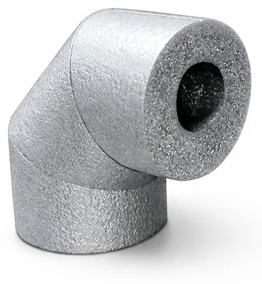 Produktbild von PE Rohrisolierung Bogen 90° : 15 mm / 13 mm Größe: 15 mm / 13 mm