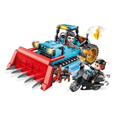 Image de Bulldozer W1927 de la police de Qman