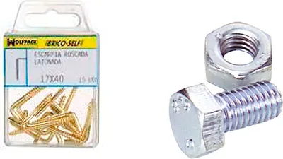 Zdjęcie produktu dla Śruba z gniazdem sześciokątnym ocynkowana m8 x 50 mm. 2 sztuki.
