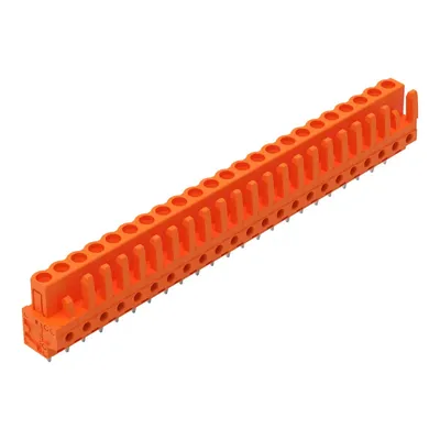 Produktbild von WAGO THT-Federleiste;gerade;Rastermaß 5,08 mm;orange 232-183