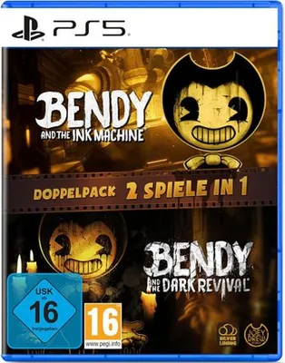 Produktbild von Bendy  Double Pack  Spiel für PS5  Ink Machine + Dark Revival