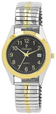 Produktbild von Herrenuhr Edelstahl  aus Edelstahl mit Datumsanzeige, leserliche Zahlen
