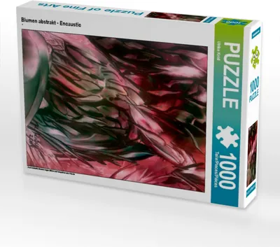 Produktbild von Calvendo Blumen abstrakt - Encaustic 1000 Teile Puzzle hoch 480x640mm, Kröll Ulrike; 7276326