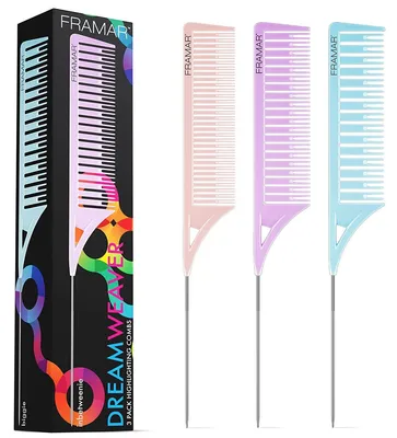 Productafbeelding van Framar - Dream Weaver Highlight Kammen Set - Pastel