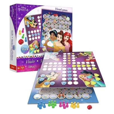 Produktbild von Trefl TREFL DISNEY PRINCESS Board game 2 in 1