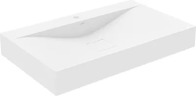 Produktbild von Mexen Poli Aufsatzwaschbecken aus konglomerat 80 x 48 cm, Weiß - 23028001