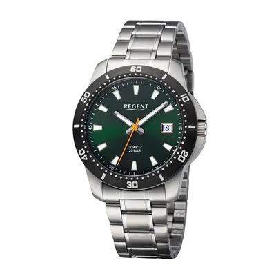 Produktbild von Regent Herren Uhr BA-754 Quarz, Edelstahl