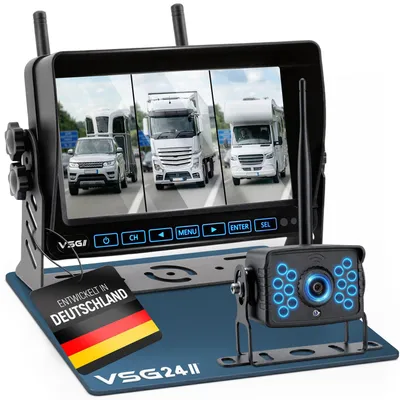 Produktbild von 7" FUNK-Set ELEMENT WIRED HD | Wohnmobil & LKW bis 21 Meter RVS-24671