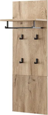 Zdjęcie produktu dla Wieszak ścienny Vicco Eliza Viking Oak 43 x 120 cm, Model 56447