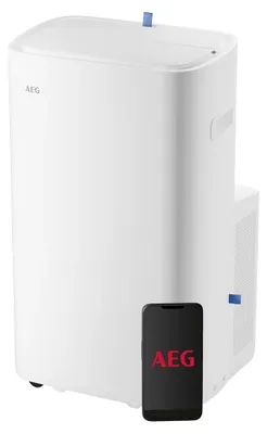 Zdjęcie produktu dla AEG ACU7878CSW, Przenośny klimatyzator powietrza, Chłodzenie, Osuszanie, Wentylator, 12000 BTU/h, 3400 W, 64 dB, 300 m³/h