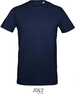 Obrázok produktu pre SOLs 02945 | Millenium Pánske tričko - Farba: French Navy - Veľkosť: L