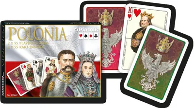 Immagine prodotto di Carte da gioco Piatnik 2 mazzi lux Polonia