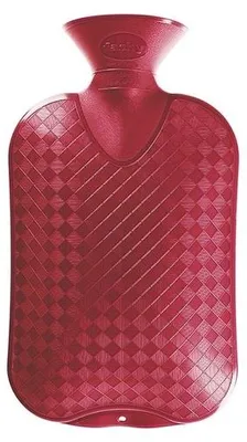 Produktbild von Fashy Krug - rot kariert/gerippt - 2 Liter - Kunststoff