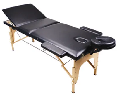 Produktbild von STAMM BODYFIT Relax 200 Massageliege, Physioliege aus Holz, höhenverstellbar,mit verstellbarer Kopfstütze, Rückenlehne und Gesichtsauflage